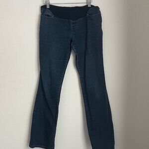 Liz Lange Maternity Jeans Size 6 With High Elastic Waist